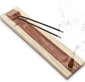 Onetap Retail 445031678638 Rosewood Incense Holder For Sticks - 11 Inch Handmade Dual Burners
