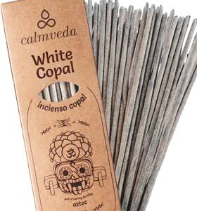 Onetap Retails 744110293548 Calmveda White Copal Incense Sticks - 24 Thick Natural Resin Ma