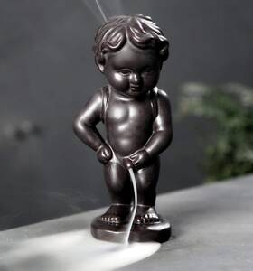 Otofy 634759887805 Handmade Ceramic Incense Holder Backflow Burner Figurine