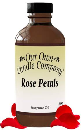 Our Own Candle Company 813542023242 - Rose Petals Scented Premium Grade Home Fragrance Oi