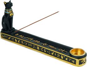 Jj-cxc02-ajm Owmell Egyptian Incense Holder For Sticks Cone Burner Black