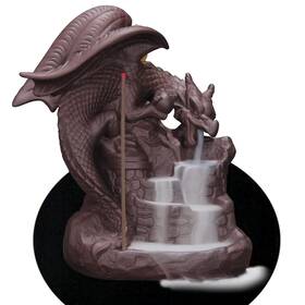 Owmmiz 431282166634 Fly Dragon Backflow Incense Burner Handmade Waterfall Holders Home De