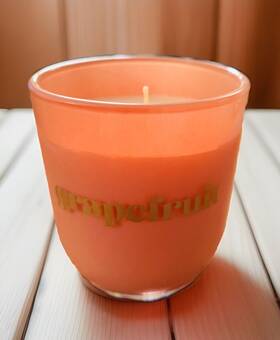 Paddywax 647658033068 Petite Candle 5 Oz. / 141g Grapefruit- Soy Wax Cotton Wick Vegan 35hrs