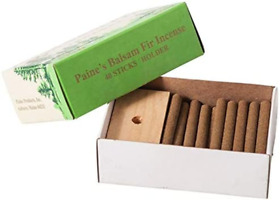 Paines 40 Balsam Sticks And Holder Fir Incense