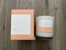 594388 Palm Beach Collection Watermelon Scented Soy Wax Candle 14.8oz New