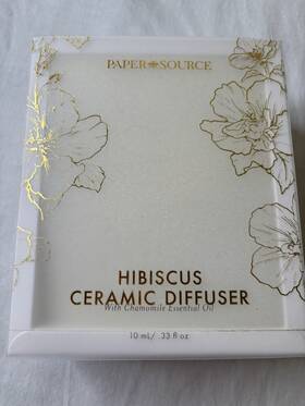 Paper Source 196940006322 Hibiscus Ceramic Diffuser Chamomile New Nib Barnes Noble Free Ship