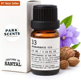 Park Scents 744110697056 Santal Essential Oil For Diffuser - Inspired By 33 Scent Wi