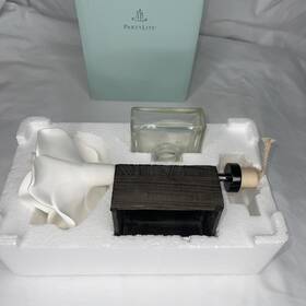D901 Partylite Ceramic Flower Oil Diffuse Fragrance Diffuser New
