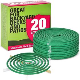 Jl-2l08-jc0d Pavo Cristatus Citronella Incense Coil - Each Could Last For 8 Hours- Suitable Outd