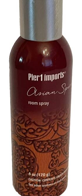 3153040 Pier 1 Imports Asian Spice Home Fragrance Room Spray 6 Oz Partial Rare