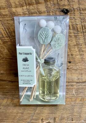 2924406 Pier 1 Imports Fresh Agave Mini Reed Diffuser 0.95 Fl Oz Discontinued. Rare Find