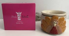 4012627 Pink Zebra Gobble Turkey Simmer Pot Candle Wax Warmer