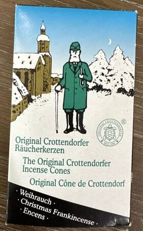 Ppt-004-0065 Pinnacle Peak Trading Company Original Crottendorfer Raucherkerzen Christmas Scent German Incense Cones