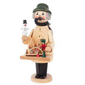 Ppt-004-0240 Pinnacle Peak Trading Company Christmas Market Seller German Wood Incense Smoker 7 Inch