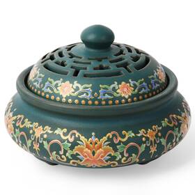 Plflxl01 Plainele Ceramic Incense Burner With Holder Fireproof Cotton Handmade Smudg Inch