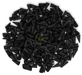 645649 Plant Guru 4000x Unscented Charcoal Incense Cones 1 Inch Topflow Bulk Lot For Burner Holder