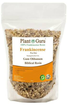 65936 Plant Guru Frankincense Resin Incense Pea Size Olibanum For Charcoal Burner Bulk Pound