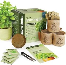 Planters Choice 852482008520 Indoor Herb Garden Starter Kit-mothers Day Gift-coolest Gifts For Mom-presents