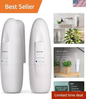 Plug In Essential Oil Diffuser 785249152283 Waterless 2 Pack Wall Plug-in 500 Sq Ft Coverage