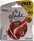 Plugins Glade Scented Oil Cashmere Woods Scent Twin Pack Free Warmer 046500766183