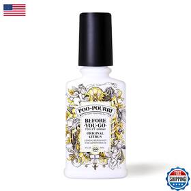 Poo-pourri B0108xrhju Poo-pourri Before-you-go Toilet Spray Original Citrus 4 Fl Oz Up To 200 Uses