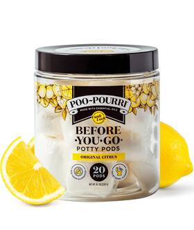 Cp11529 Poo-pourri Original Citrus Before-you-go 2-in-1 Toilet Potty Pods 20ct - Bathroom Odor R