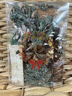 4304902 Pottery Barn New Winter Spruce Potpourri Vase Filler Juniper Clove Small 6 Oz