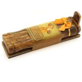 8-09581-90312-6 Prabhujis Gifts Incense Gift Set - Bamboo Burner 3 Harmony Sticks Joy