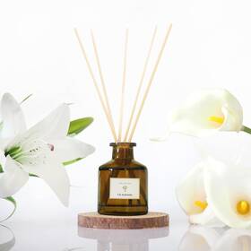 Pristine 793618338039 Lily And Jasmine Reed Diffusers For Home Bathroom Refreshing