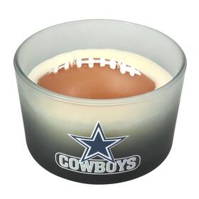 Nflcd3db-6cow Proformance Home Nfl 3d Football Wax 16oz Glass Candle Dallas Cowboys