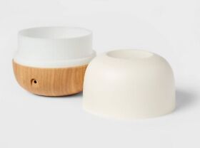 Project 62 Essential Oil Diffuser Small Woodgrain With Ac Power Adapter New
