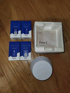 Pura 313037381371 4 Capri Blue Volcano Smart Fragrance Diffuser Aromatherapy Refills