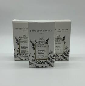 54352 Pura Brooklyn Candle Studio Sunday Morning Scent Refill Pods 3 Pack