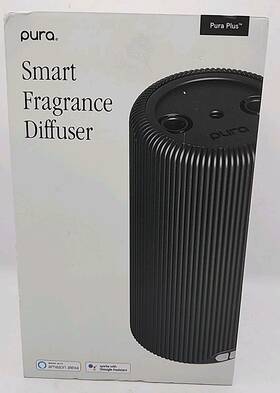 Pura 703456384785 New Plus Black Smart Fragrance Diffuser - No Fragrances