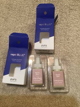 76587 Pura Smart Scent Studio Mcgee Fragrance Refill Masala Rose Lot Of 2