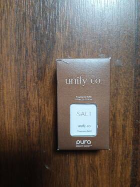 Pura 810076671604 Fragrance Refill - Unify Co Salt New In Box