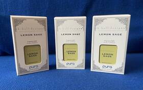 3-pura Pura 810076672298 Lemon Sage K. Hall Designs Smart Diffuser Replacement Fragrance Refills