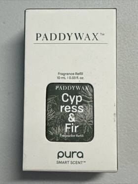 Pura 810076672380 Paddywax Cypress And Fir Fragrance Refill