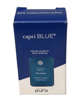 Pura 810076672847 Capri Blue 06 Volcano Fragrance Refill 10ml 0.33 Fl Oz Smart Scent New