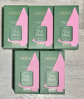 Pura 810129380743 Smart Scent 5pk Fragrance Refill Mersea Sea Pines Diffuser Oils New Cedar