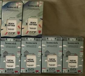 Pura 810129388640 Smart Homesick 6pk Refills New Home Beach House Nib
