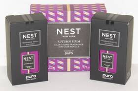 Pura 840732129484 2 Nest Autumn Plum Home Plug In Diffuser Smart Fragrance Refill 0.33 Oz 10ml Nib
