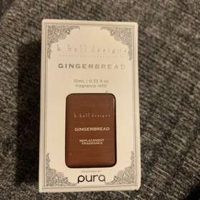 Pura 841841123790 Diffuser Refill Nib Gingerbread By K.hall Designs Christmas