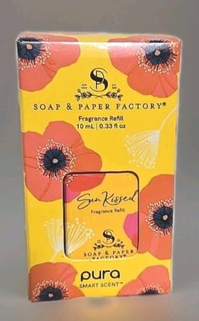 Pura 850026053548 Sun Kissed Smart Home Fragrance Diffuser Refill .33 Fl Oz