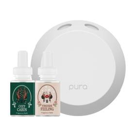 900-02506 Pura Smart Home Fragrance Device Starter Set - 4 Scent Diffuser For Inclu