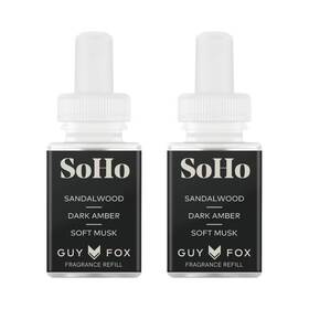90896042 Pura Guy Fox Soho 2pk Smart Vial Fragrance Refills Blend With
