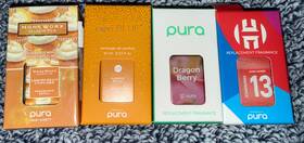 Pura Scents Inc 810129382419 New Lot Of 4 Refills. See Description For Details