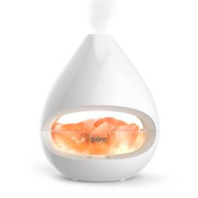 Pure Enrichment 817387020053 Pureglow Crystal - 2-in-1 Himalayan Salt Lamp And Ultrasonic Es