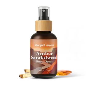 Purple Canyon 850070265829 Amber And Sandalwood Room Spray 4 Oz Fl Pack Of 1 Multi