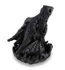 Pwh-62 Zeckos Cast Iron Finish Sculpted Dragon Incense Burner 861478614805